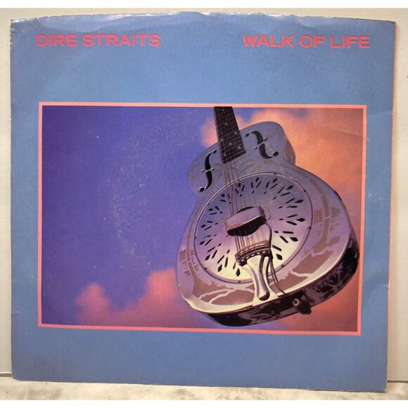 Dire Straits Walk of Life / One World 45 Rock Warner Bros + Picture Sleeve - Picture 6 of 7